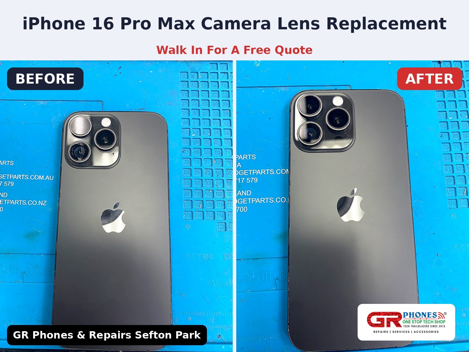 water damaged phone repair adelaide at GR Phones & Repairs Sefton Park.